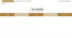 Desktop Screenshot of lesairelles.org